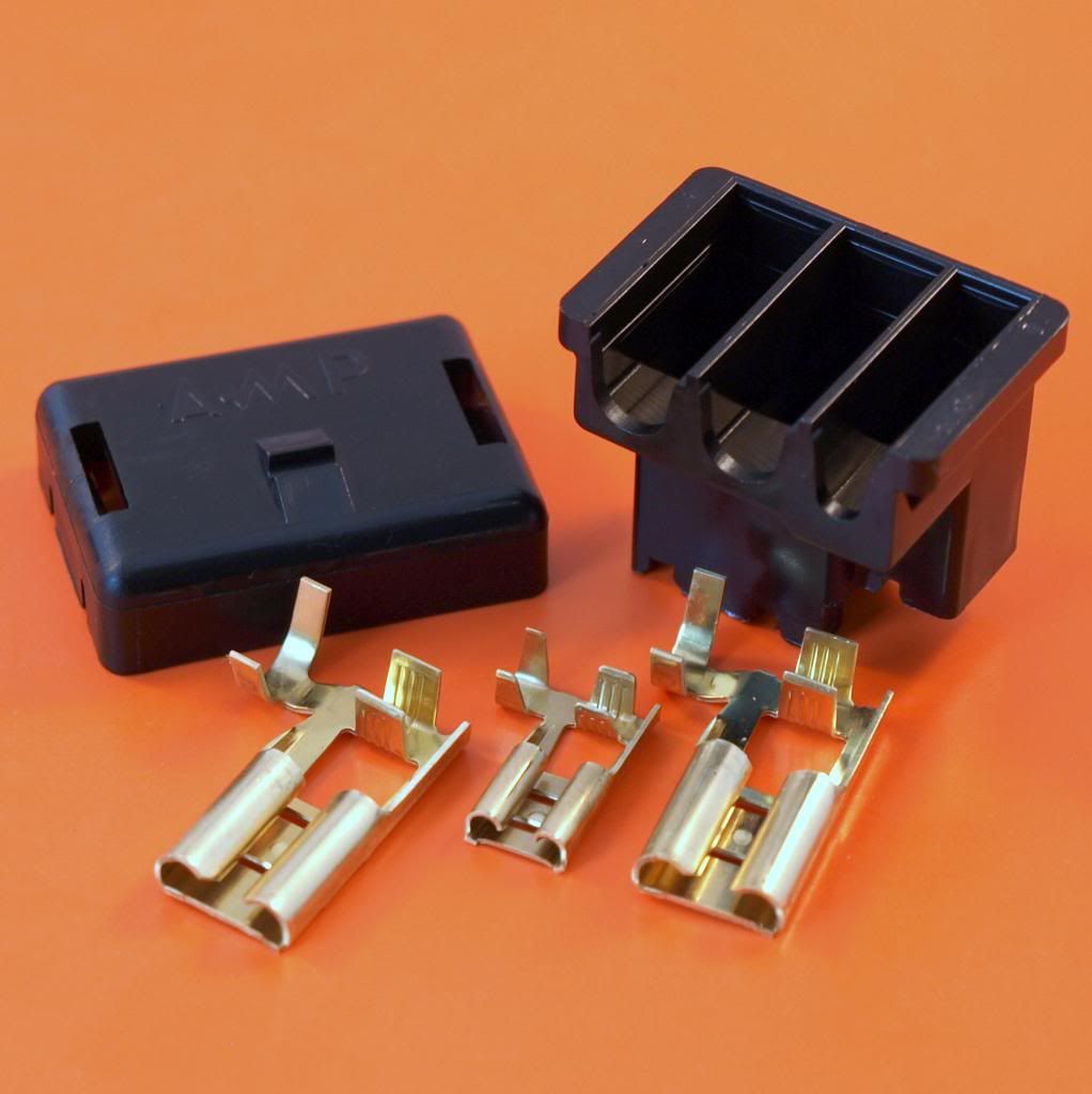 Three PlugIn Connection On Alternator Three PlugIn Connection On